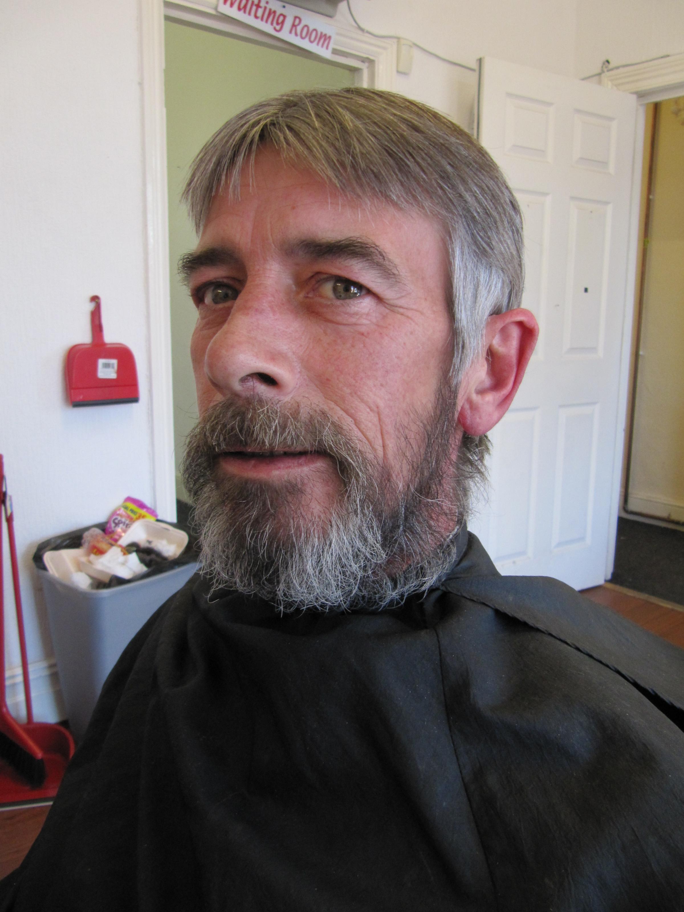 CHARITY: Mario Page with his beard before the shave. (892315) - 2595984